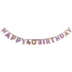 Picture of 40TH PINK BIRTHDAY BANNER 2.2M